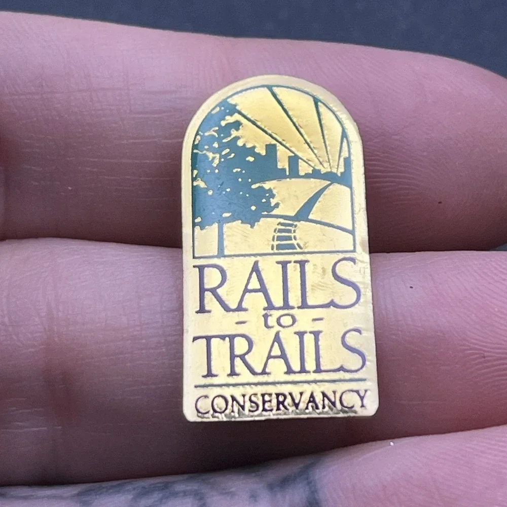 Rails To Trails Conservancy Lapel Hat‎ Pin